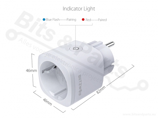 ZigBee smart plug / energiemeter BlitzWolf BW-SHP13 230V/16A